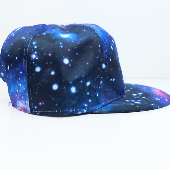 Vintage Fortnite Galaxy Print Ball Cap Hat One Size Adjustable Snapback Rare - Picture 7 of 11